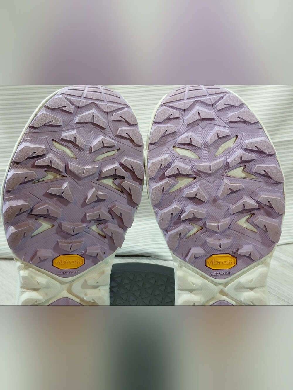 Hoka Women's Anacapa 2 Freedom Trail Hiking Sneakers Taupe Lilac Mint Chunky W8B - Picture 11 of 15